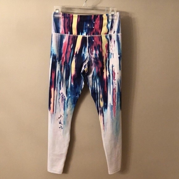 BARBELL VOODOO SIZE SMALL WATERCOLOR LEGGINGS - Picture 4 of 7